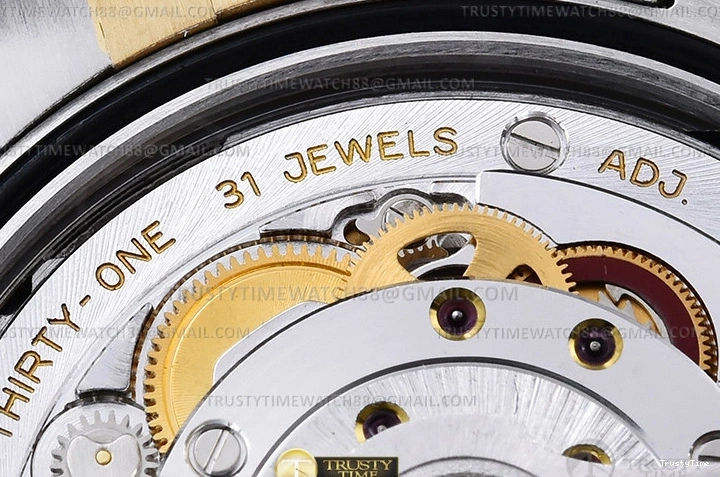 0320 Affordable RDJ0453 – DJ 36mm Jub Flt 904L YG SS Grey Rm VSF VS 777